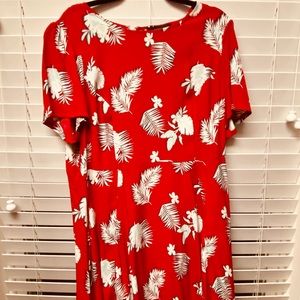 Red Leaf Light Forever 21 Dress for summer